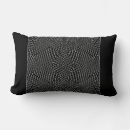 Geometrisches Lumbalkissen Lendenkissen
