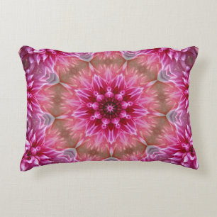 Geometrisches Mandala Pink-Blume-Muster-67545 Dekokissen