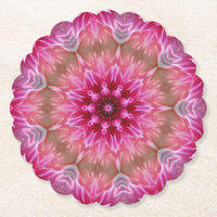 Geometrisches Mandala Pink-Blume-Muster-67545