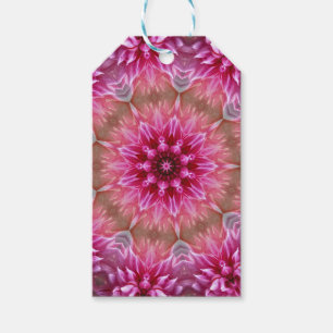 Geometrisches Mandala Rosa Blumenmuster-67545 Geschenkanhänger