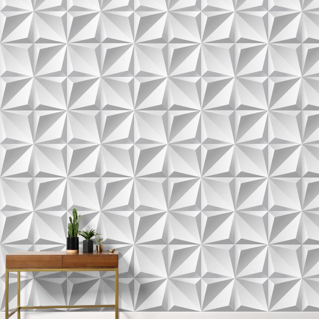 Geometrisches Mappenbild Tapete (Korridor)