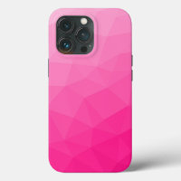 Geometrisches Messemuster mit Hot rosa Gradient