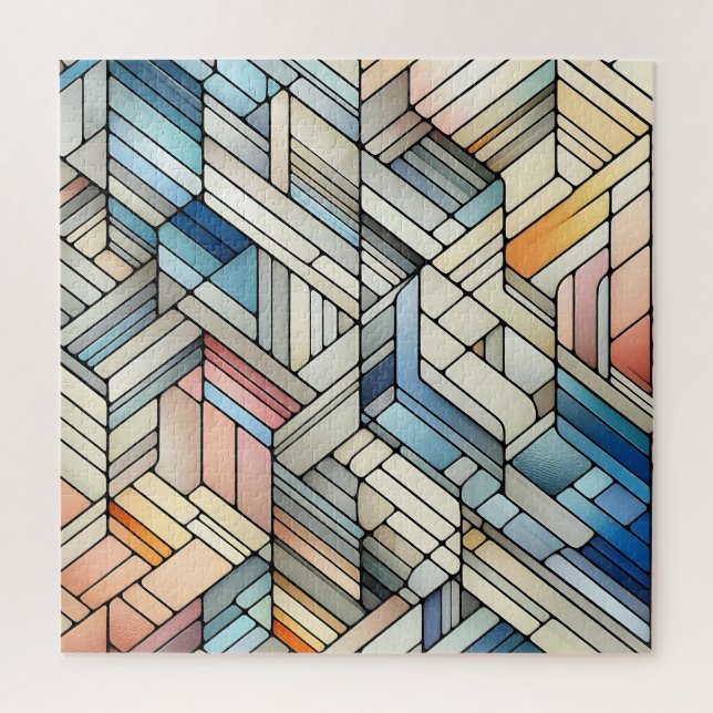 Geometrisches Mosaik (Vertikal)