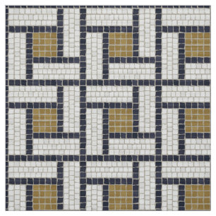 geometrisches Mosaikmuster 2 Stoff