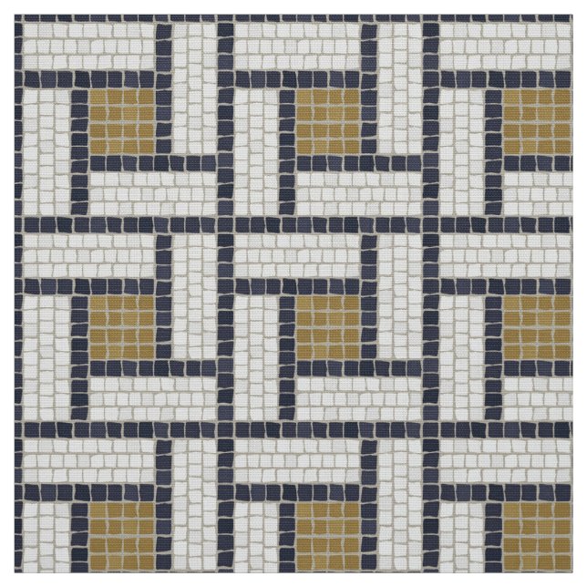 geometrisches Mosaikmuster 2 Stoff (Muster)