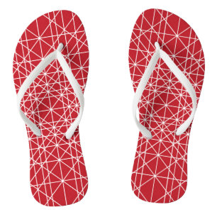 Geometrisches Motiv Miroku Flip Flops