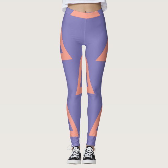 Geometrisches Muster 16 Leggings (Vorderseite)