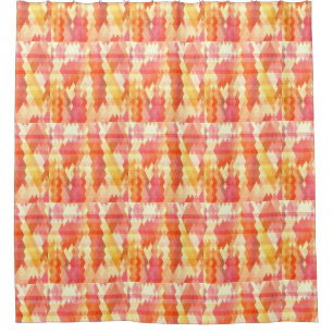 Geometrisches Muster 1 Duschvorhang