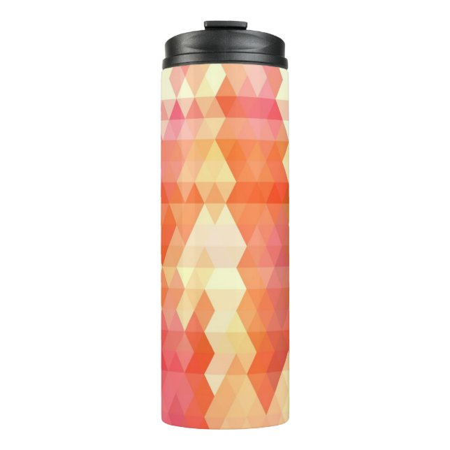 Geometrisches Muster 1 Thermosbecher (Vorderseite)