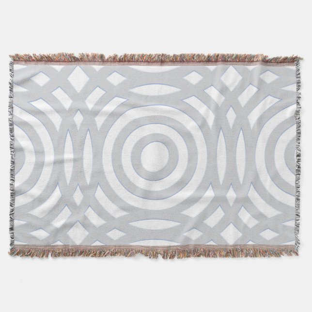 Geometrisches Muster 22 Decke (Vorderseite)