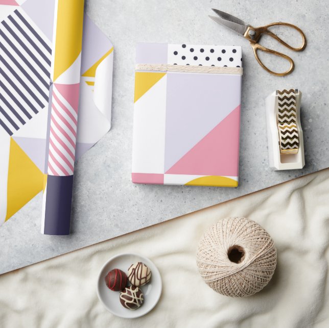 Geometrisches Muster 26 Geschenkpapier (Basteln)