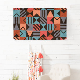 Geometrisches Muster 28 Banner