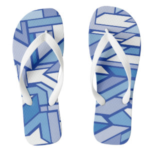 Geometrisches Muster 2 Flip Flops