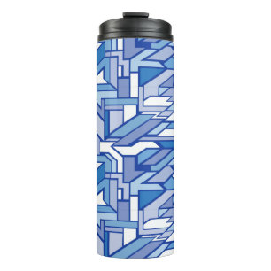 Geometrisches Muster 2 Thermosbecher