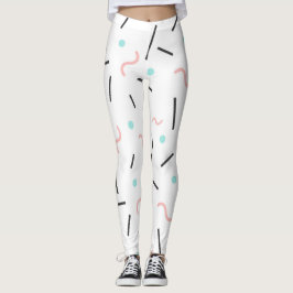 Geometrisches Muster 32 Leggings