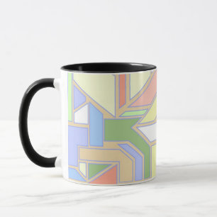 Geometrisches Muster 3 Tasse