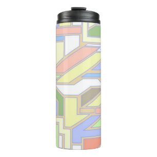 Geometrisches Muster 3 Thermosbecher