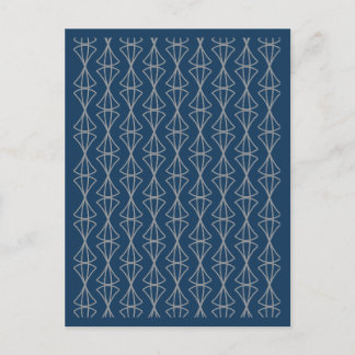Geometrisches Muster 4 Postkarte