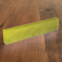 geometrisches Muster aus gelbem dunklem Ober