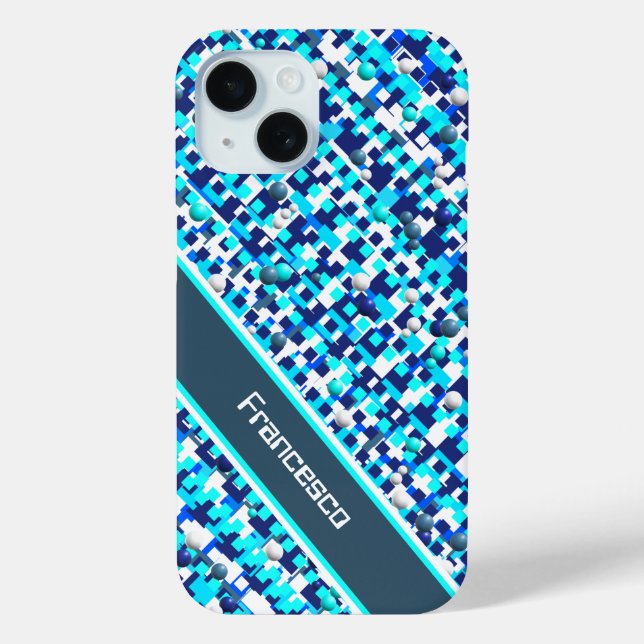 Geometrisches Muster Case-Mate iPhone-Gehäuse iPhone Hülle (Rückseite)