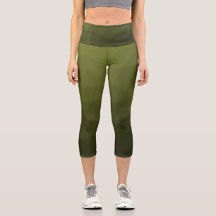 geometrisches Muster der Artenrochen Capri Leggings