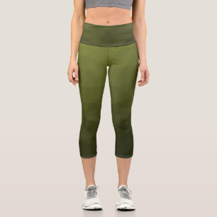 geometrisches Muster der Artenrochen Capri Leggings