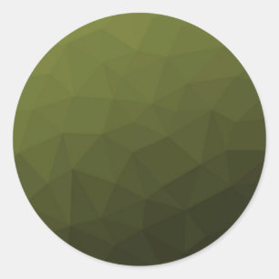 geometrisches Muster der Artenrochen Runder Aufkleber