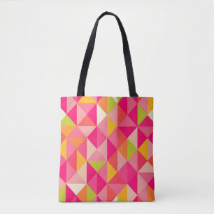 Geometrisches Muster der Dreiecke Tasche