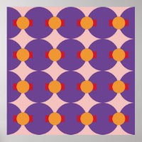 Geometrisches Muster der Retromodelle Vintage Abst