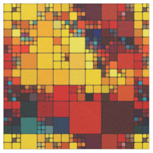 Geometrisches Muster des abstrakten vibrierenden Stoff