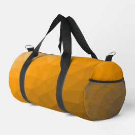 geometrisches Muster des Orangengrades Duffle Bag
