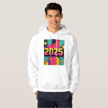 Geometrisches Muster des Retro-Pops Art 2025