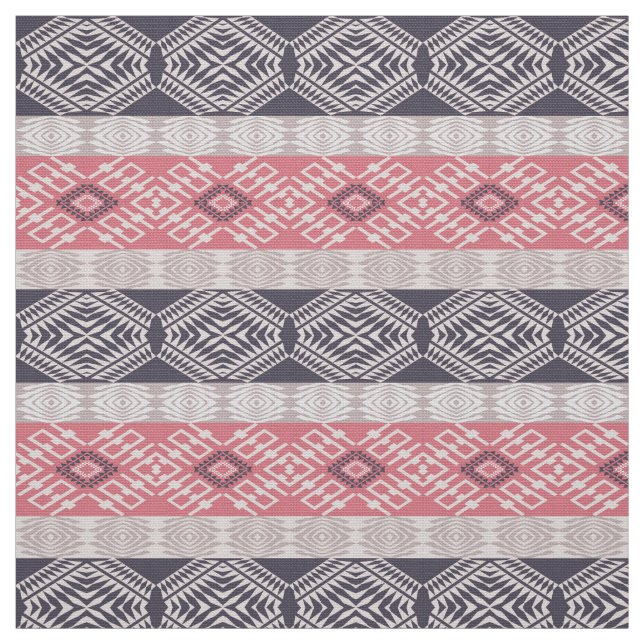 geometrisches Muster ethnischer boho Art Stoff (Muster)