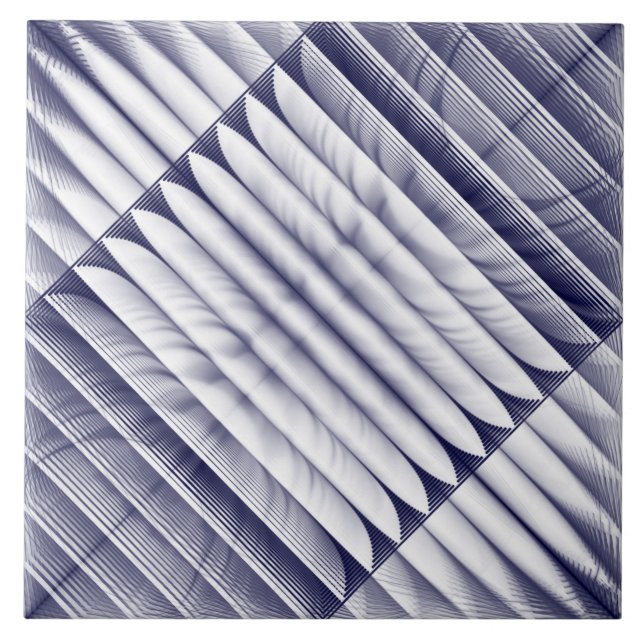 Geometrisches Muster Fliese (Vorderseite)