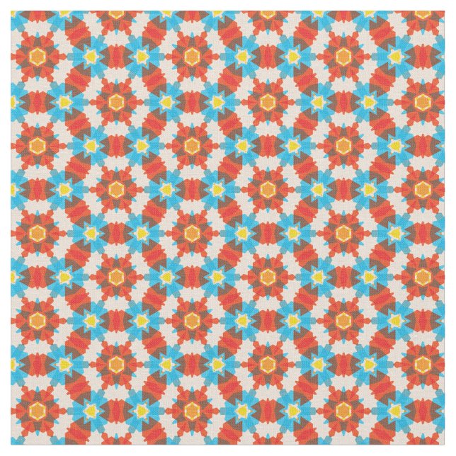 Geometrisches Muster für 3D-Farben Stoff (Nahaufnahme)