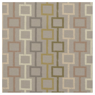 Geometrisches Muster für braun und Tan Retro der Stoff