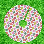 Geometrisches Muster für das lichtstarke Retro der Polyester Weihnachtsbaumdecke<br><div class="desc">Freuen Sie sich auf ein gemustertes,  geometrisch gestaltetes Rock mit einer roten,  limitierten,  orangefarbenen,  rosa und grünen Farbpalette aus den 70er Jahren.</div>