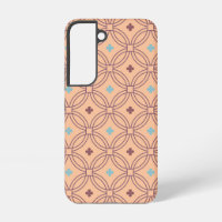 Geometrisches Muster für Retro-rosa und blaue Verr