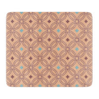 Geometrisches Muster für Retro-rosa und blaue Verr