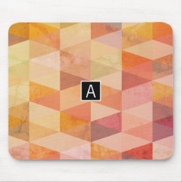 Geometrisches Muster für weiches Dreieck | MIT MON Mousepad
