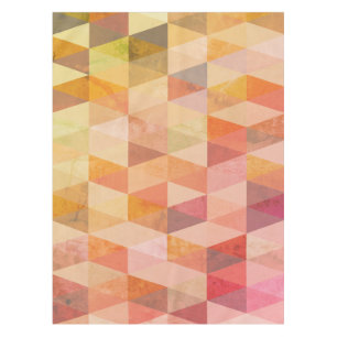 Geometrisches Muster für weiches Dreieck Tischdecke