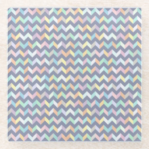 Geometrisches Muster Glasuntersetzer