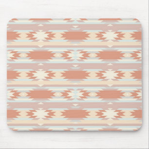 Geometrisches Muster im Aztekenstil 3 Mousepad