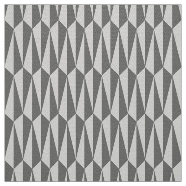 Geometrisches Muster im Stil der Mitte des 20. Jah Stoff (Muster)