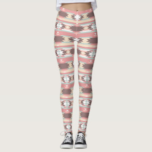 Geometrisches Muster in aztekischer Art 2 Leggings