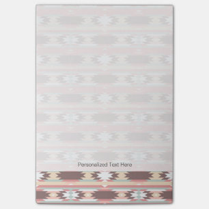 Geometrisches Muster in aztekischer Art 2 Post-it Klebezettel