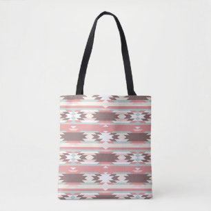 Geometrisches Muster in aztekischer Art 2 Tasche