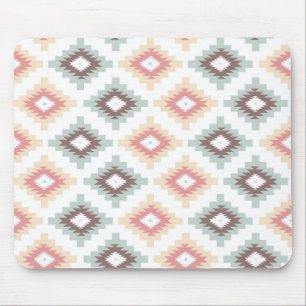 Geometrisches Muster in der aztekischen Art Mousepad