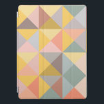 Geometrisches Muster in Herbst- und Herbstsonnentö iPad Pro Hülle<br><div class="desc">Ein einfaches,  modernes geometrisches Muster von Dreiecken in sanften,  gedämpften Herbstertönen. Klicken Sie einfach auf Anpassen,  um etwas Text hinzuzufügen - bitte kontaktieren Sie mich mit Fragen oder Anfragen.</div>