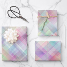 Geometrisches Muster | Irisierender Diamantschliff